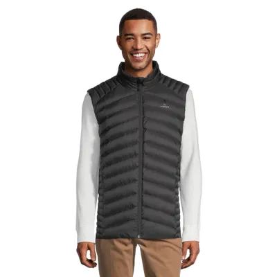 Down vest men's outlet fashion