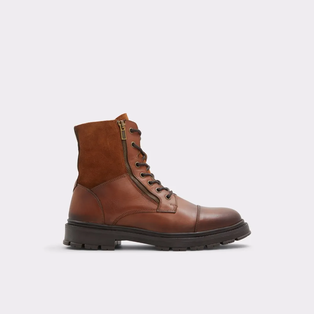 Aldo cognac boots discount