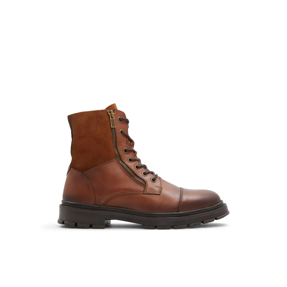 Aldo brown store leather boots
