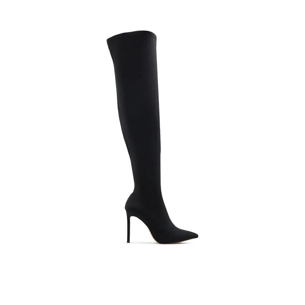 Aldo black over deals the knee boots