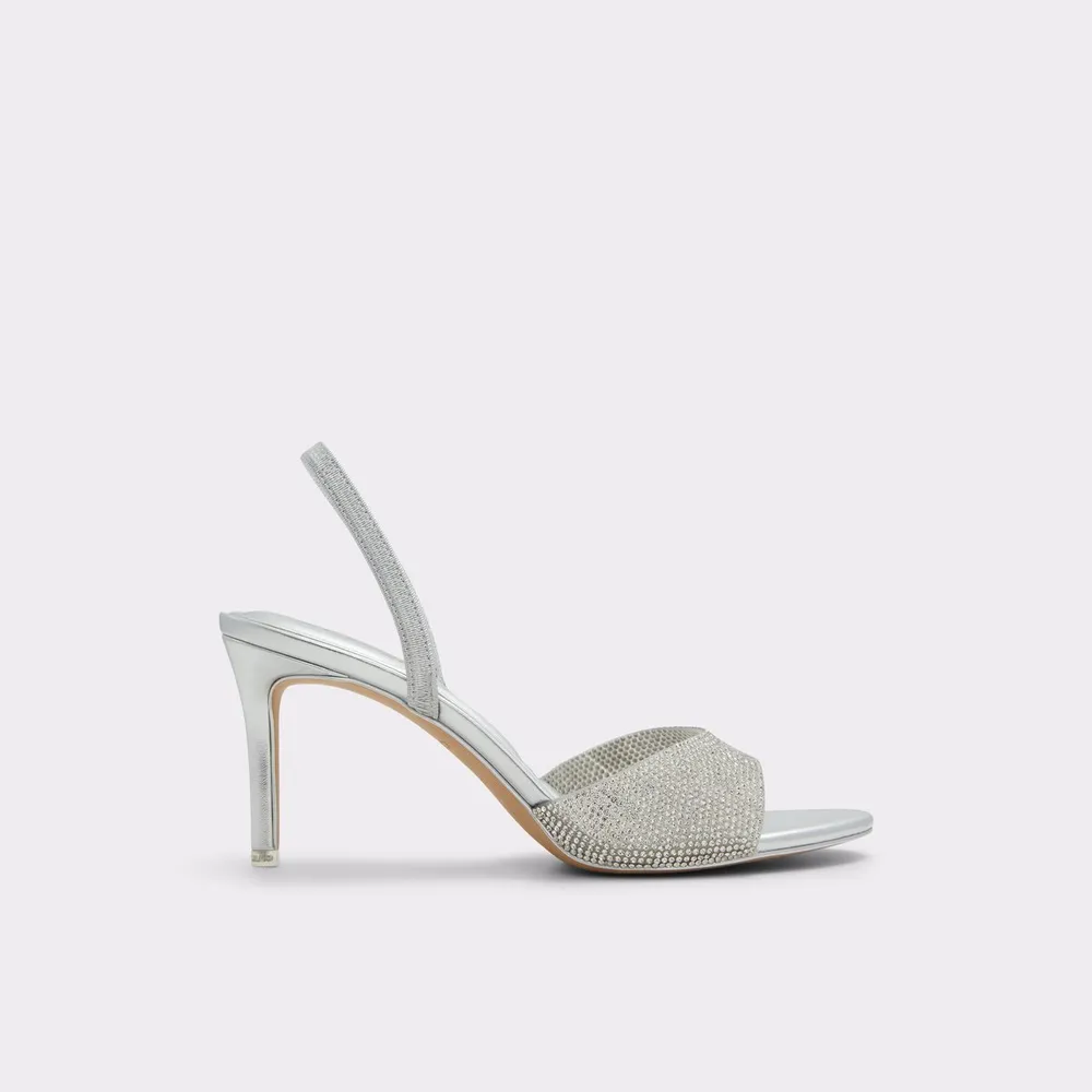 Aldo silver heels clearance