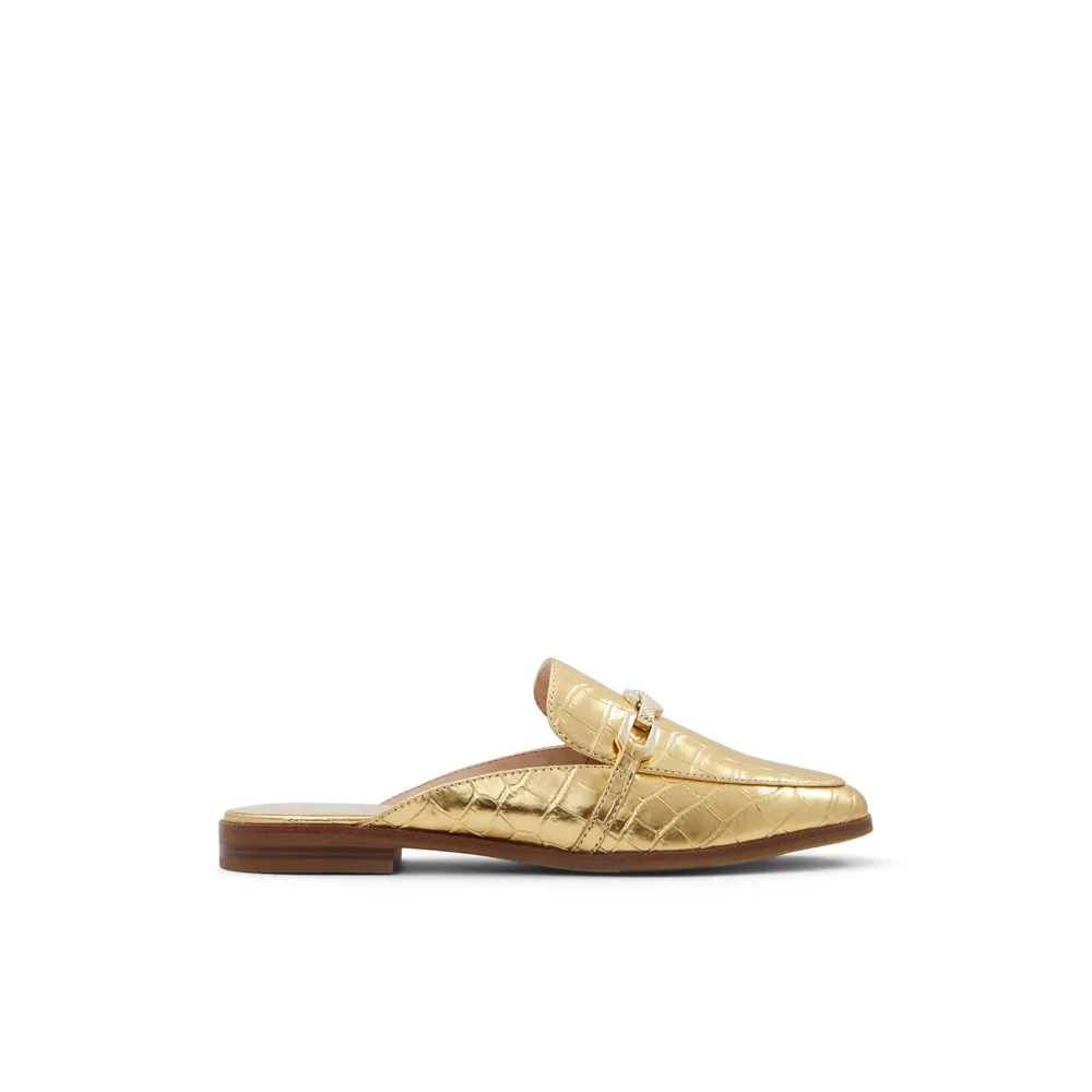 Aldo discount gold slides