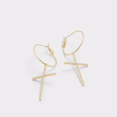 Aldo cross earrings discount