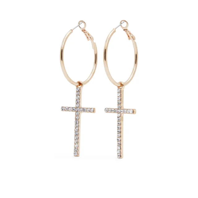 Aldo cross earrings top
