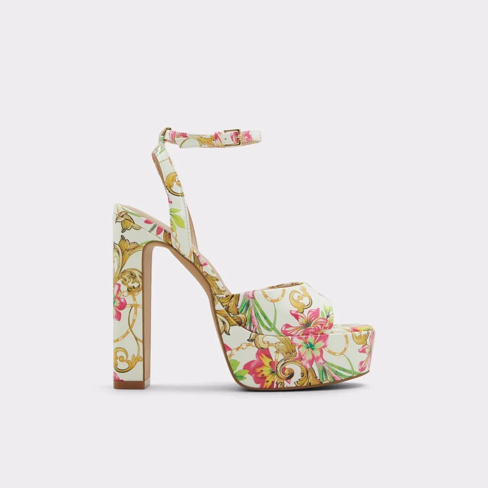 Multi color platform shoes hot sale