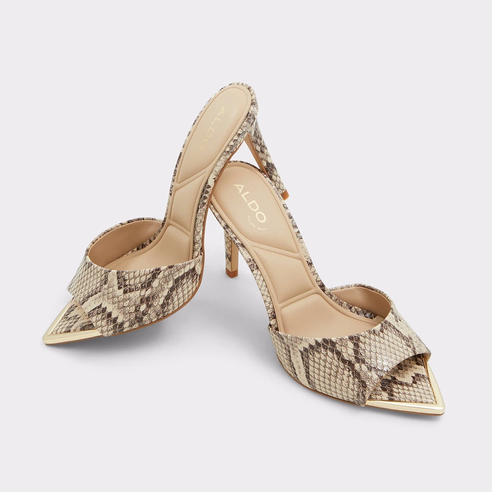 Aldo snake heels top