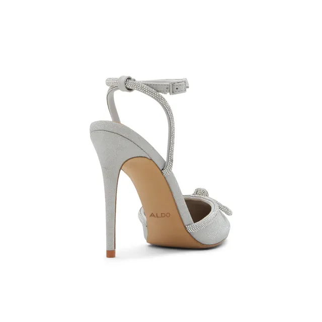 ALDO Arialy Women s Heels High Silver Willowbrook Shopping Centre