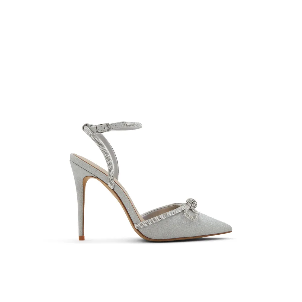 ALDO Arialy Women s Heels High Silver Willowbrook Shopping Centre