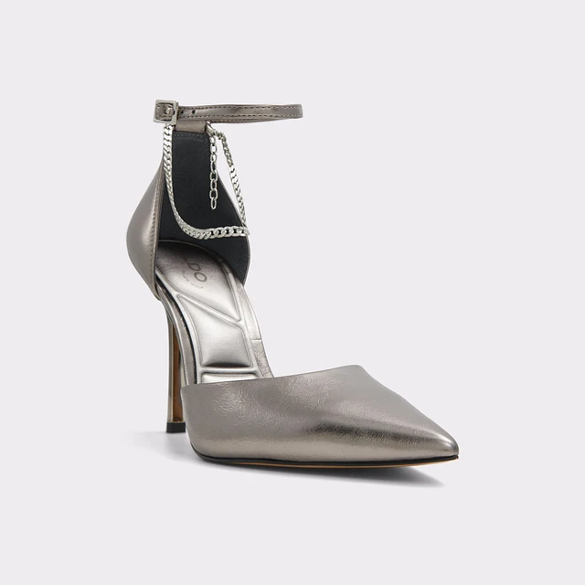 Aldo grey heels store