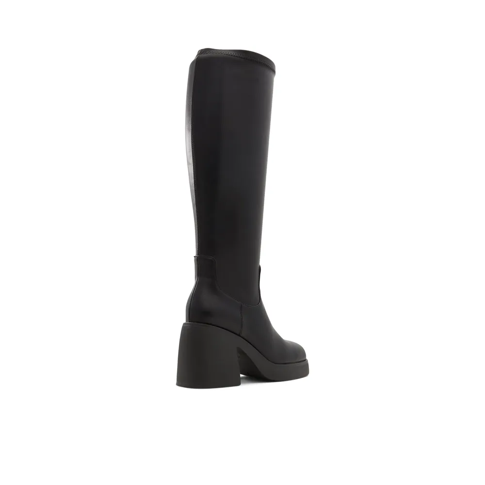 Aldo tall black sales boots