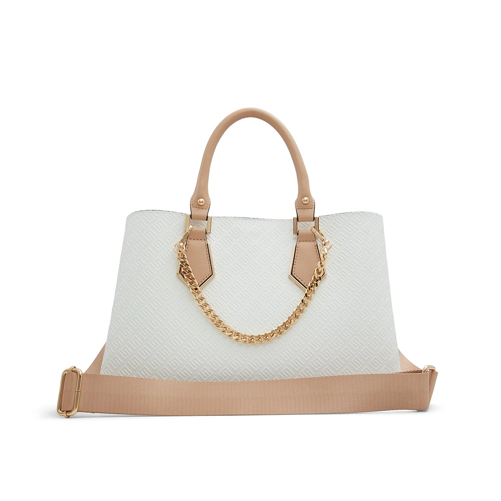 Aldo white handbags clearance