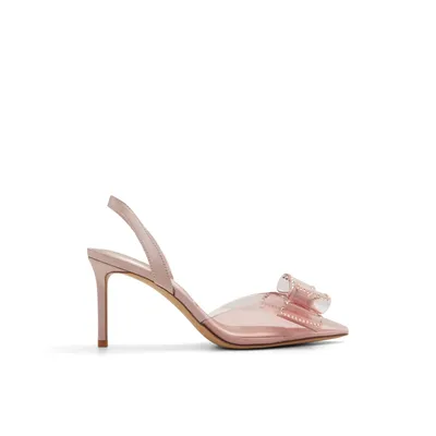 Pink ankle strap pumps outlet