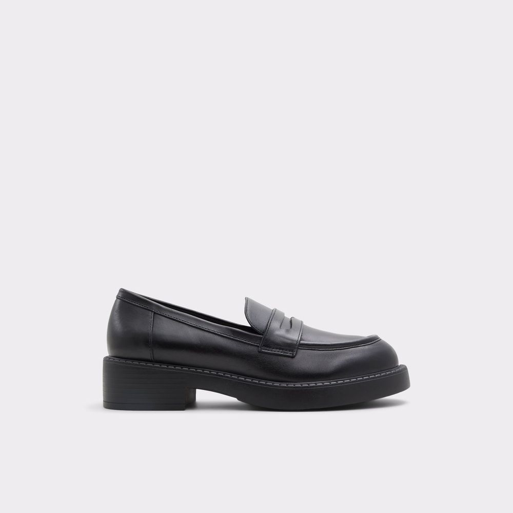 Aldo black loafers store