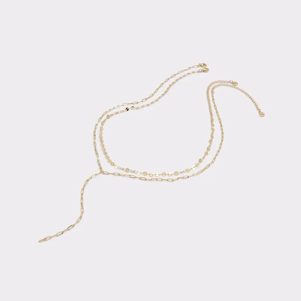 Aldo gold necklace new arrivals
