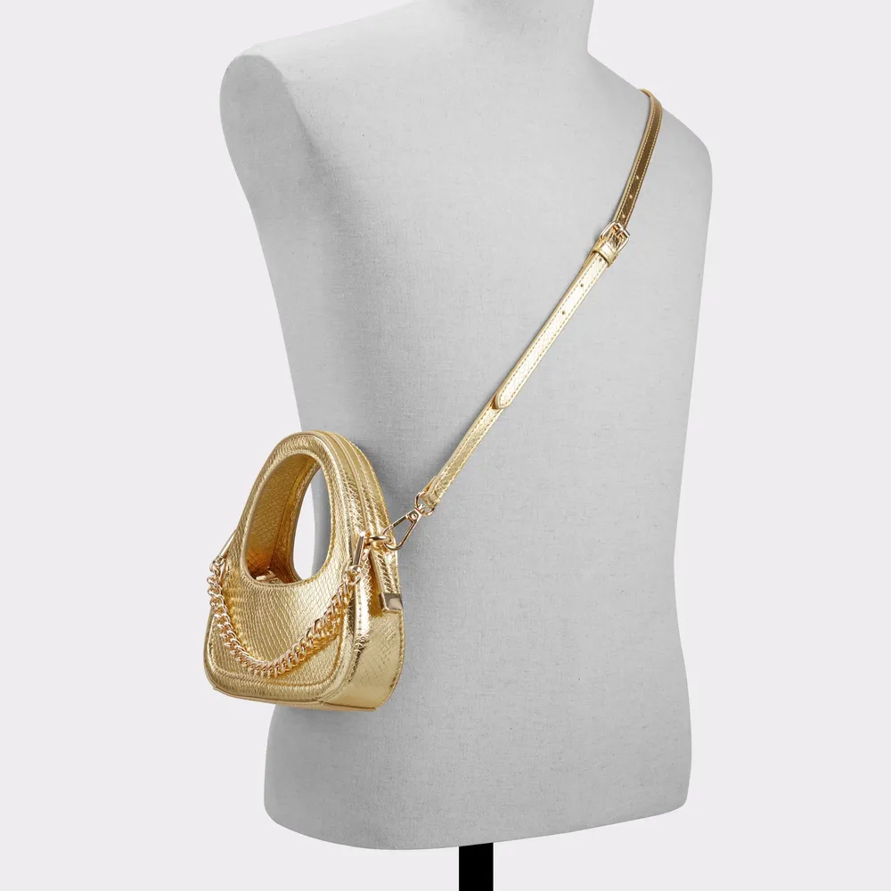 Aldo gold bag on sale