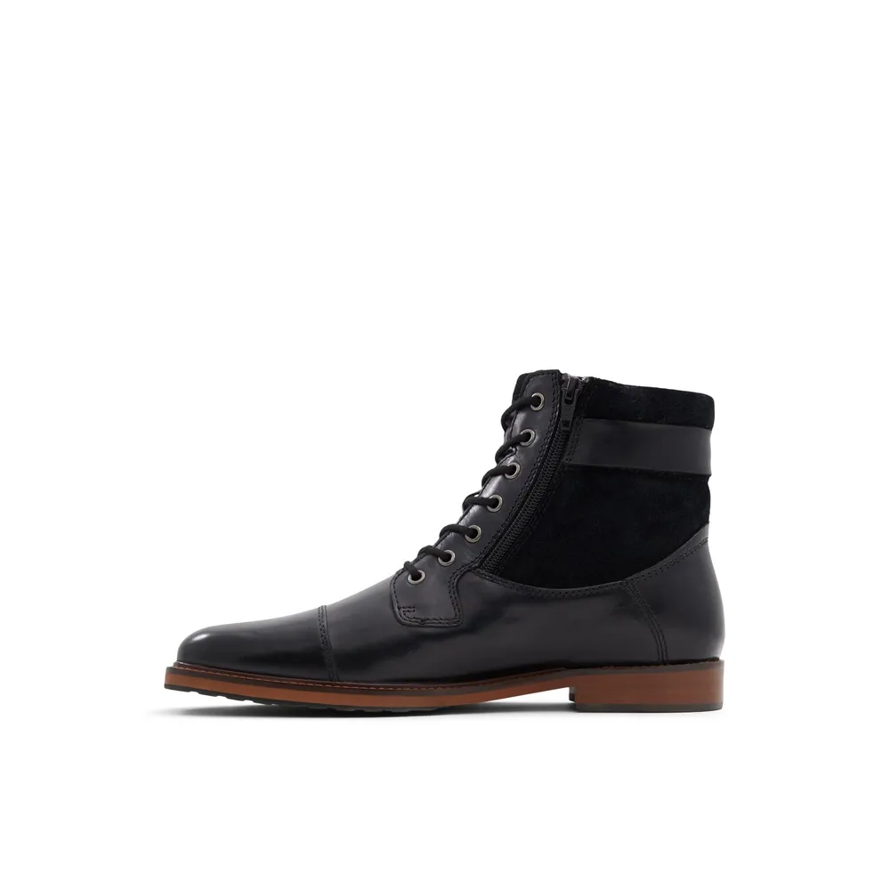 Aldo black deals boots mens