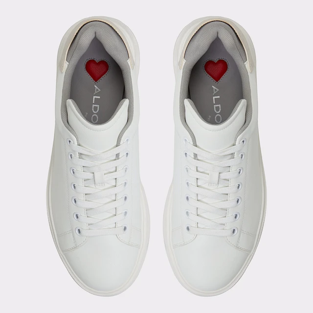 ALDO Cuore White Men's Low top | ALDO US | Arden Fair