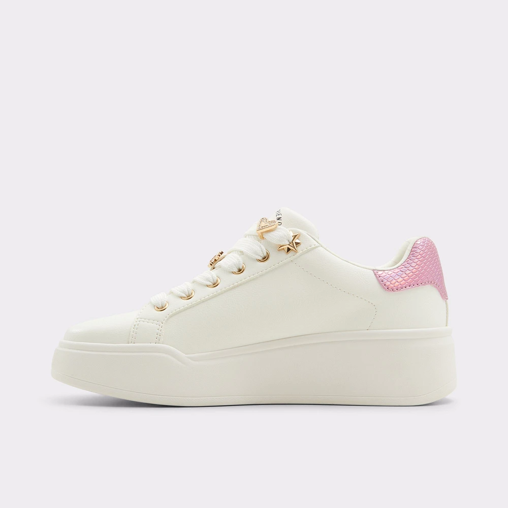 ALDO カナダブランド Amazon.com | ALDO Women's Valenzia Sneaker, White/Multi, 5