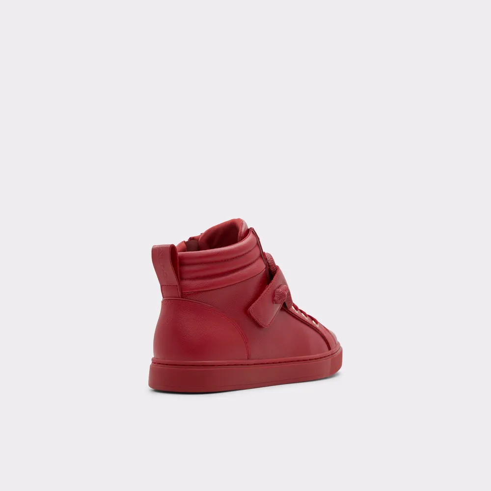 Zara red high top sneakers outlet