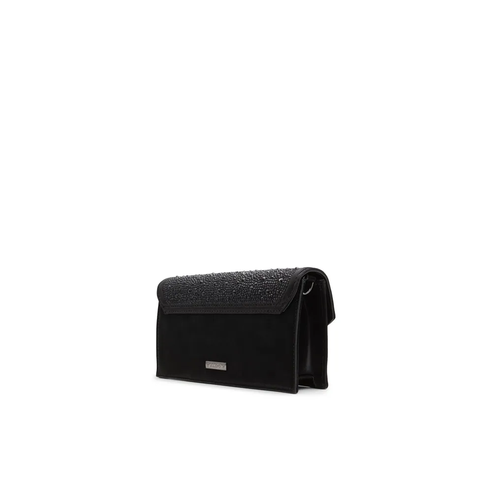 Aldo black clutch bag shop