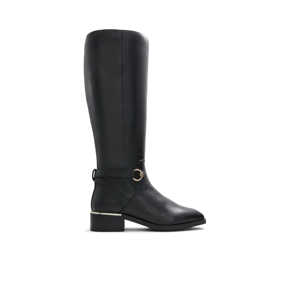 Aldo tall black boots sale