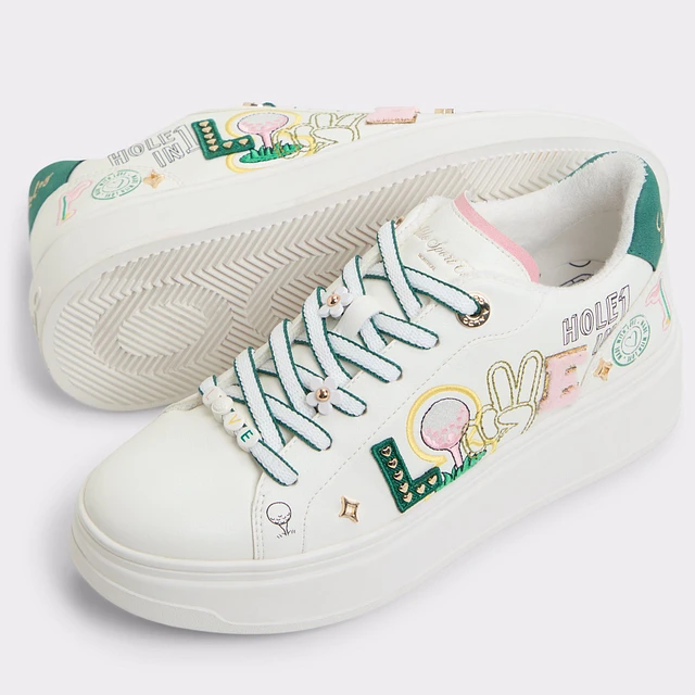 ALDO Barbiestep Blue/White Combo Women's Barbie | ALDO
