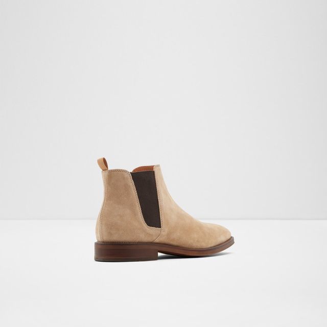 Aldo beige chelsea boots on sale