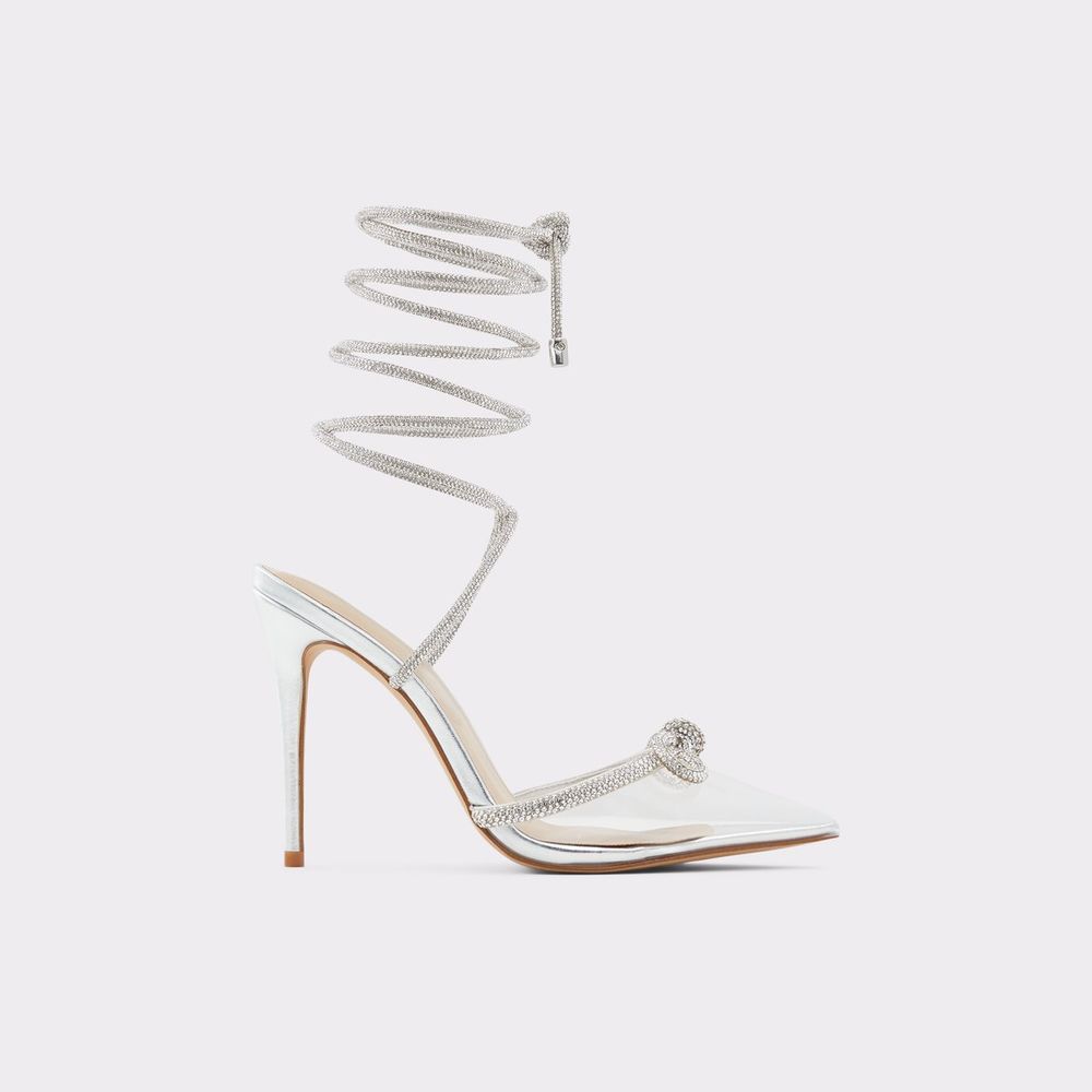 Aldo clear strap heels clearance