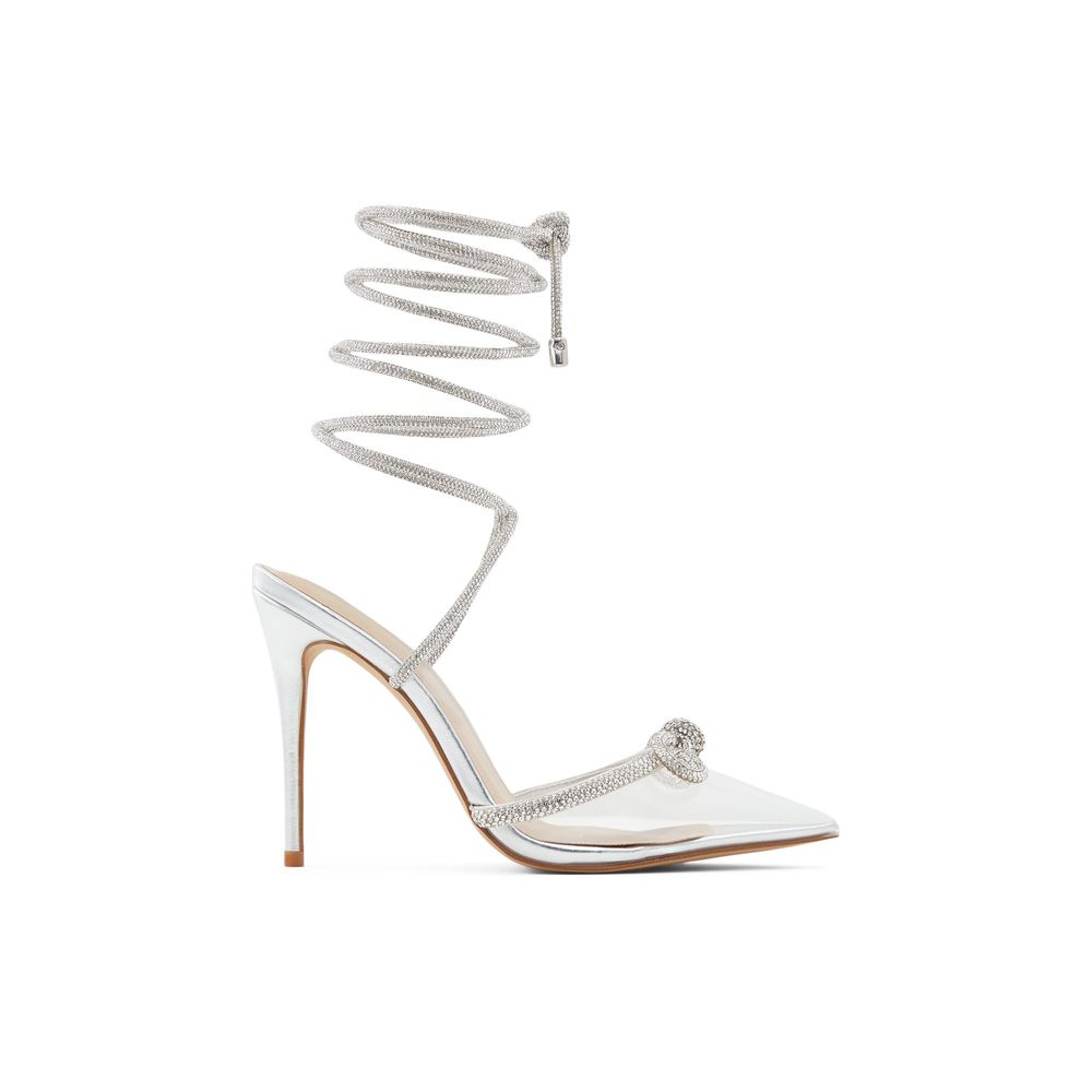 Aldo silver shop high heels