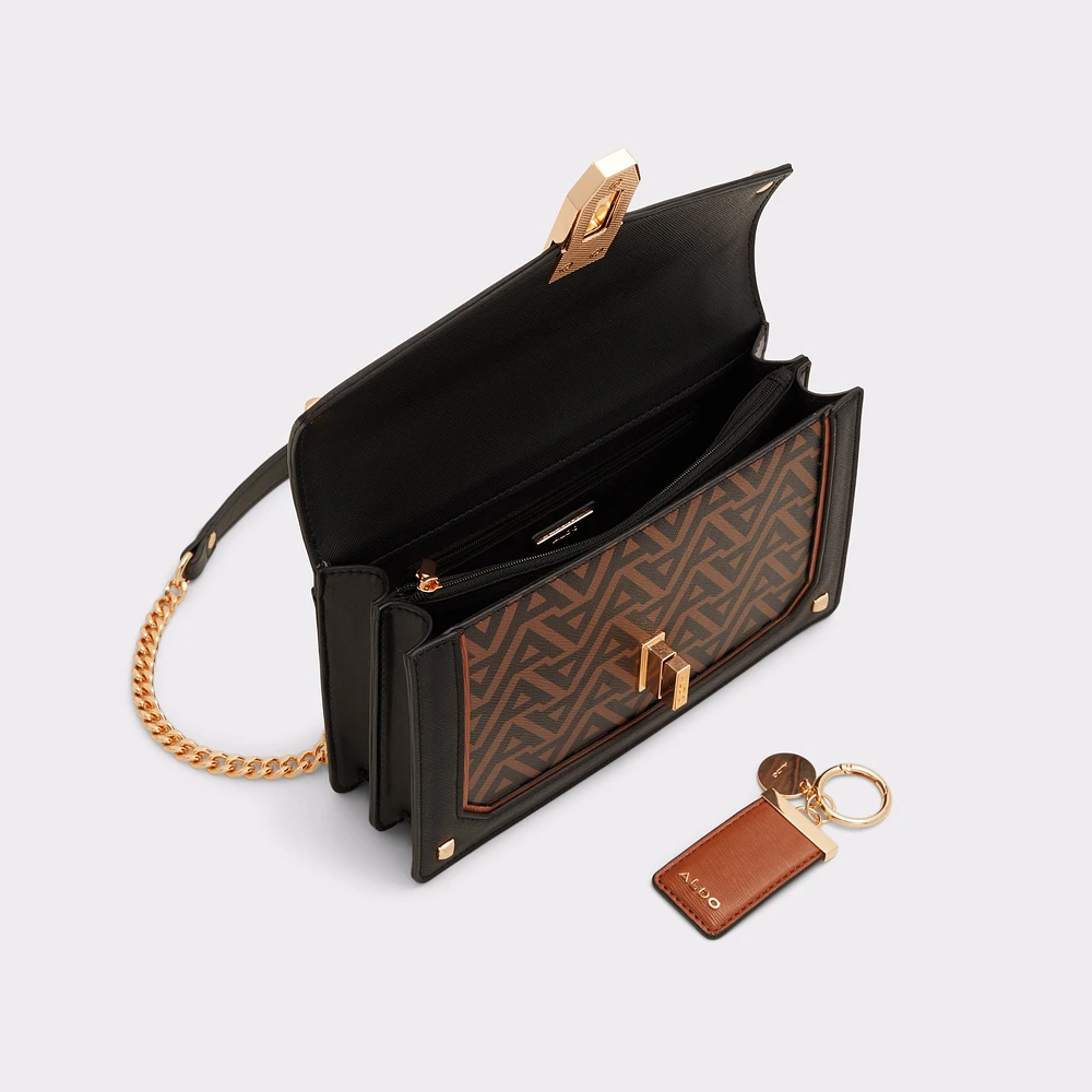 ALDO Lanassi Brown Overflow Women's Crossbody Bags | ALDO