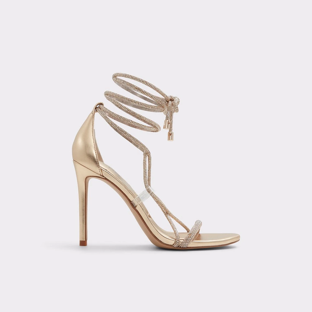 Gold strappy heels canada outlet