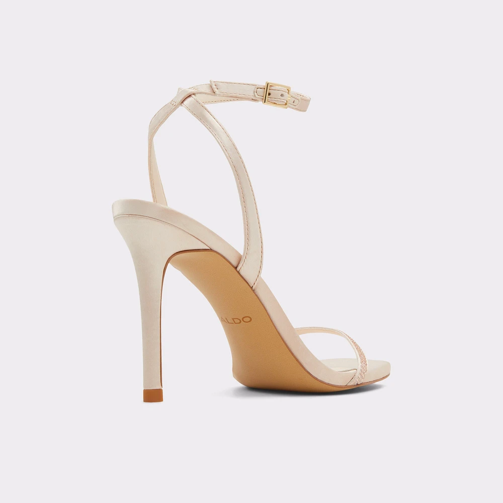 Beige strappy shoes top