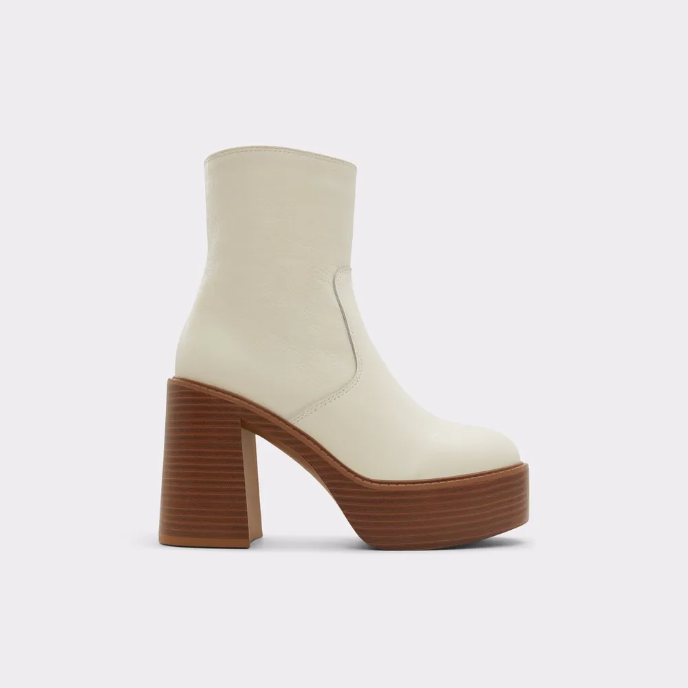 Aldo white ankle boots shop