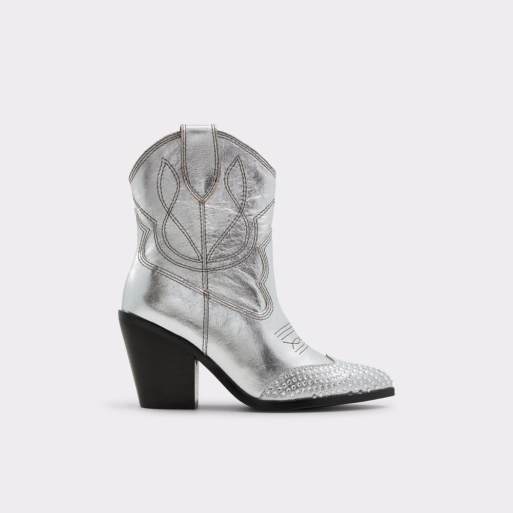 Black silver studded boots discount