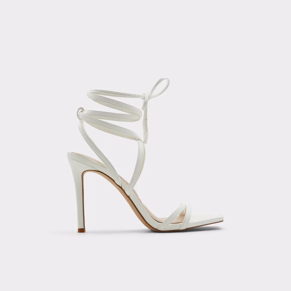 Aldo shoes white heels discount