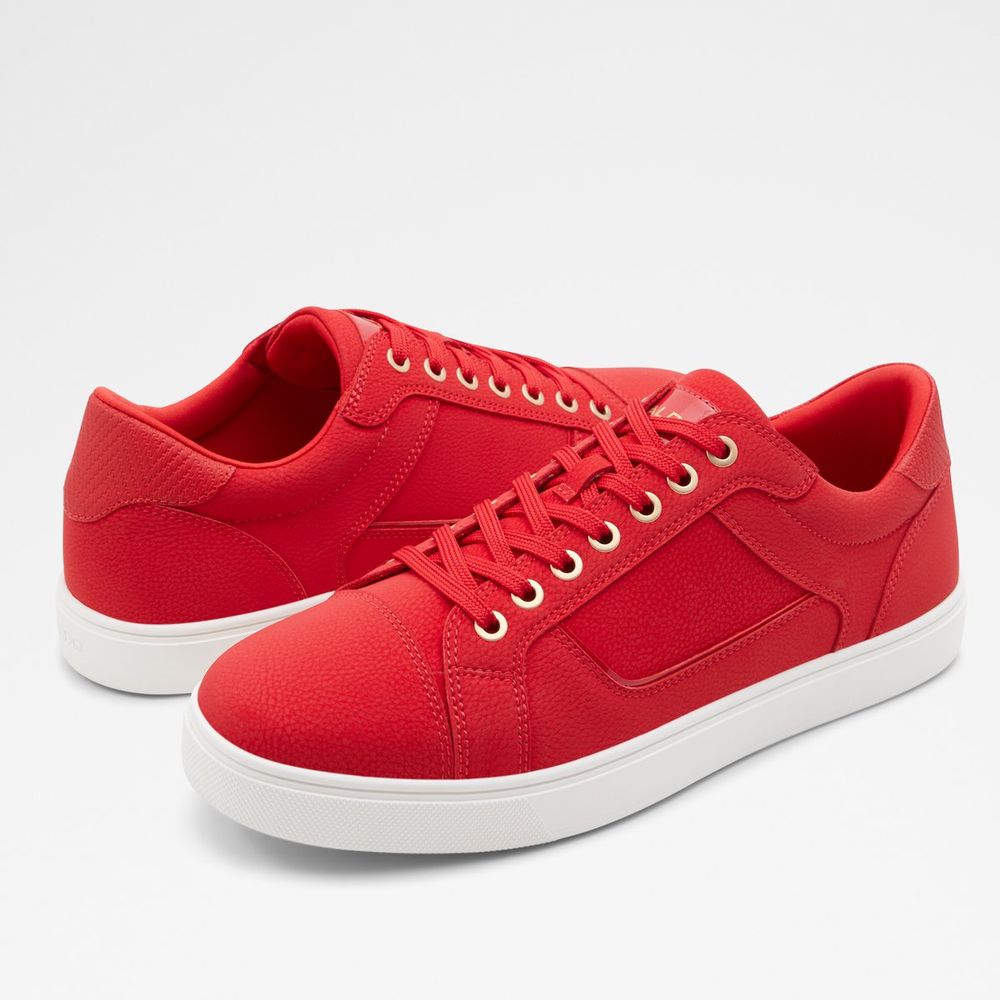 Aldo red mens shoes store