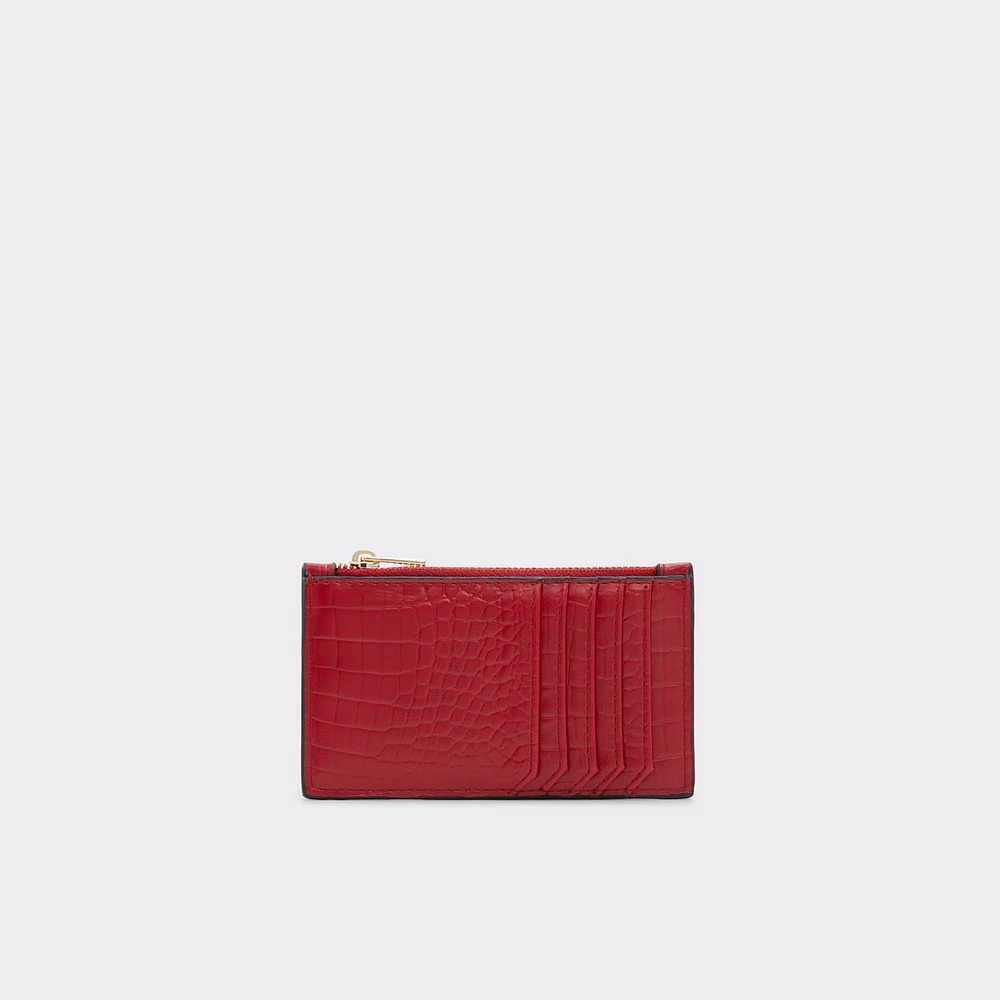 Aldo red wallet store