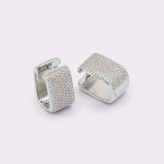 ALDO Diazoma Silver/Clear Multi Women's Earrings | ALDO US