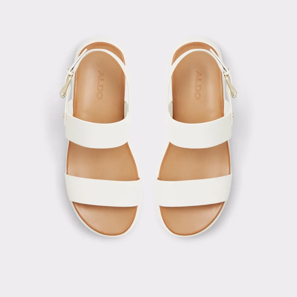 Aldo white sandals sale
