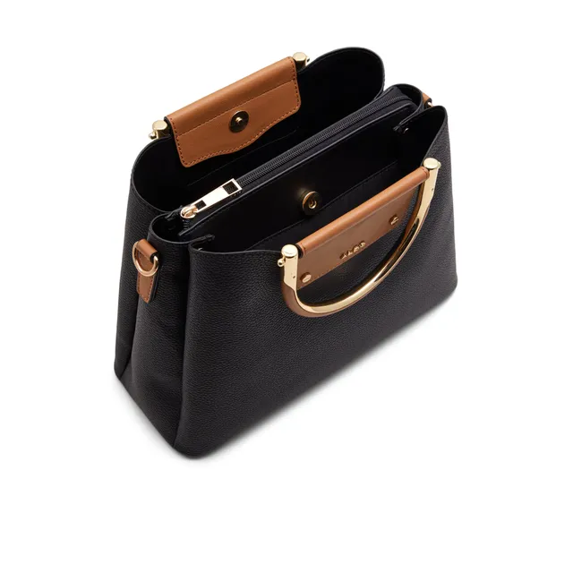 Flip side top tote mimco