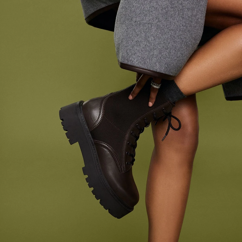 Aldo womens combat boots discount