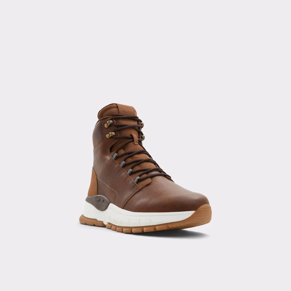 Aldo cognac boots discount
