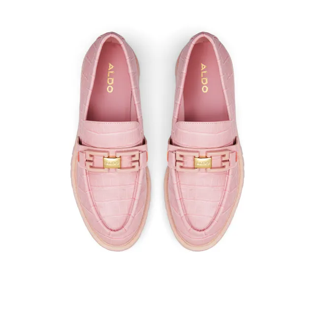 Aldo best sale pink loafers
