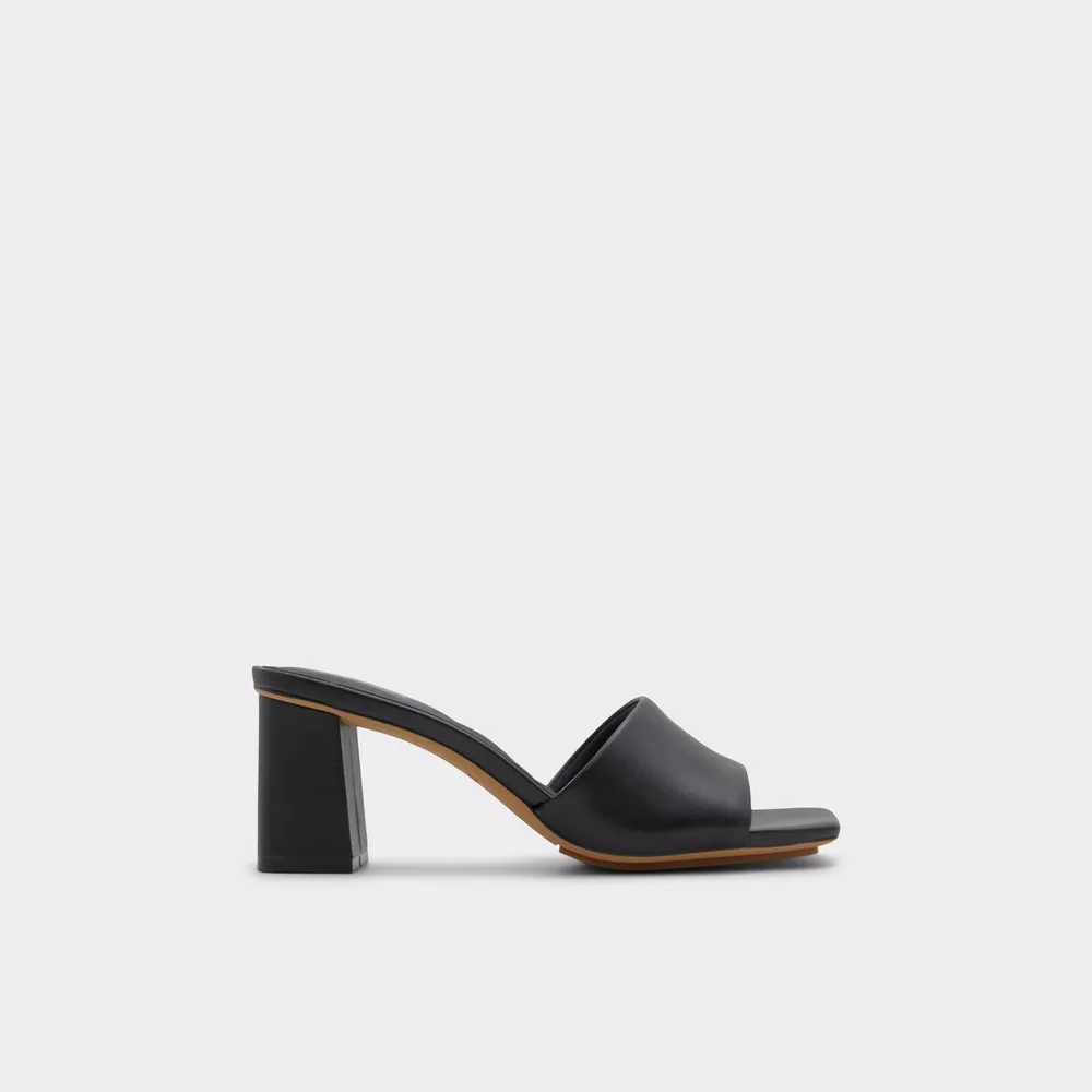 Aldo black block heels shop