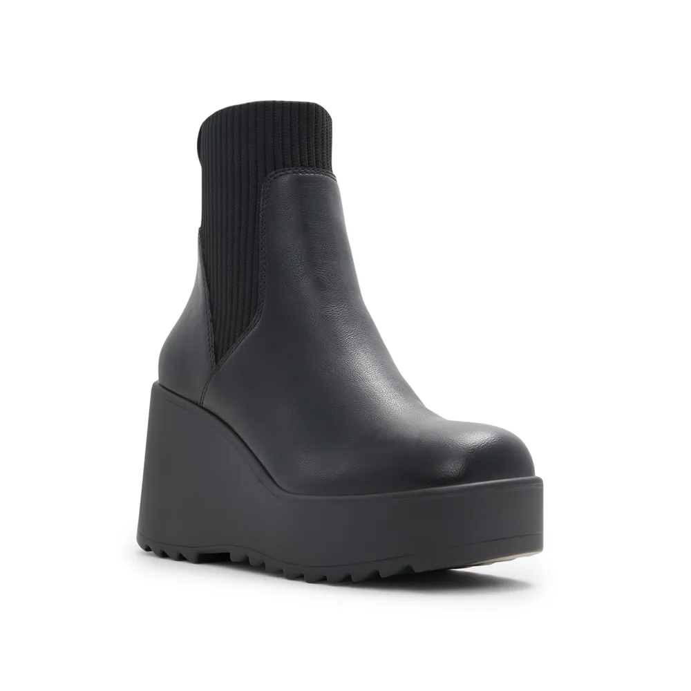 Platform wedge sales boots