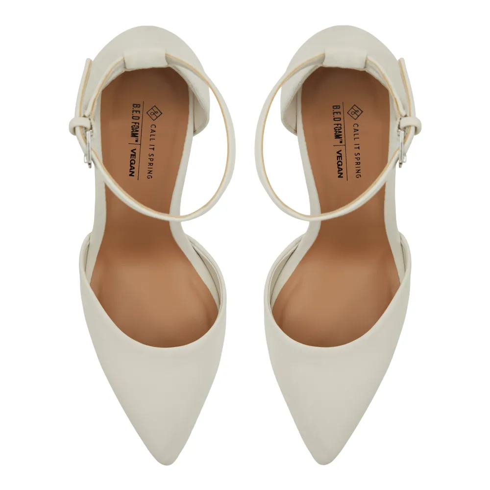 Call it shop spring white heels