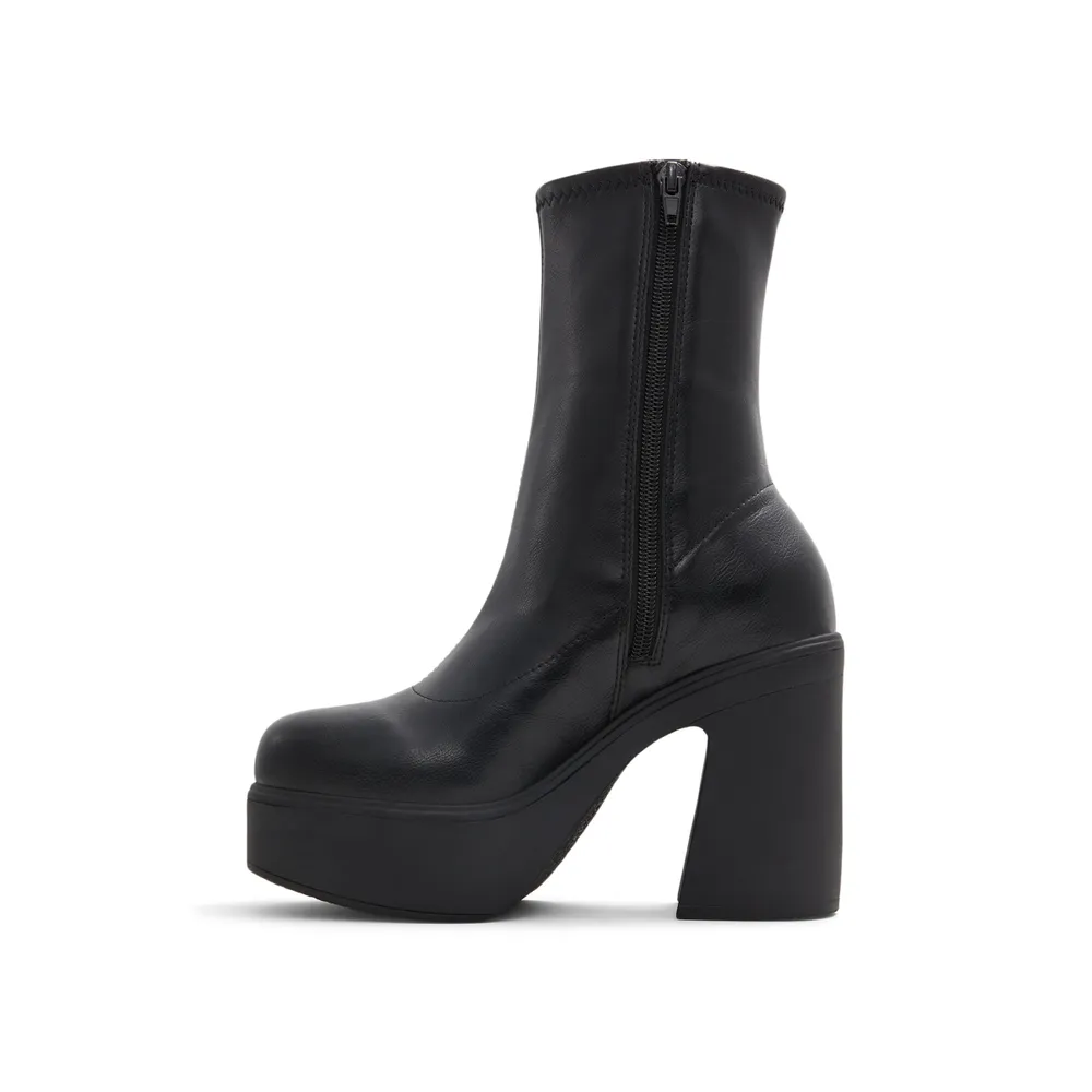 Block heel platform booties shop