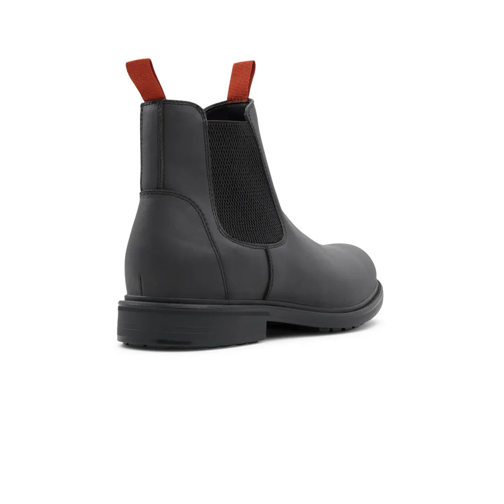Levi's jax leather chelsea boot in black discount