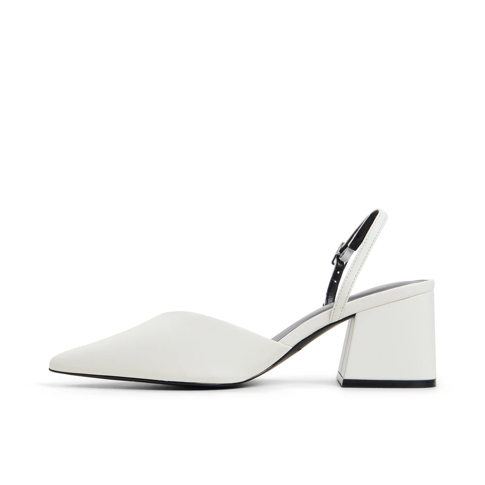 Call It Spring Samiraa White Women's Block Heels