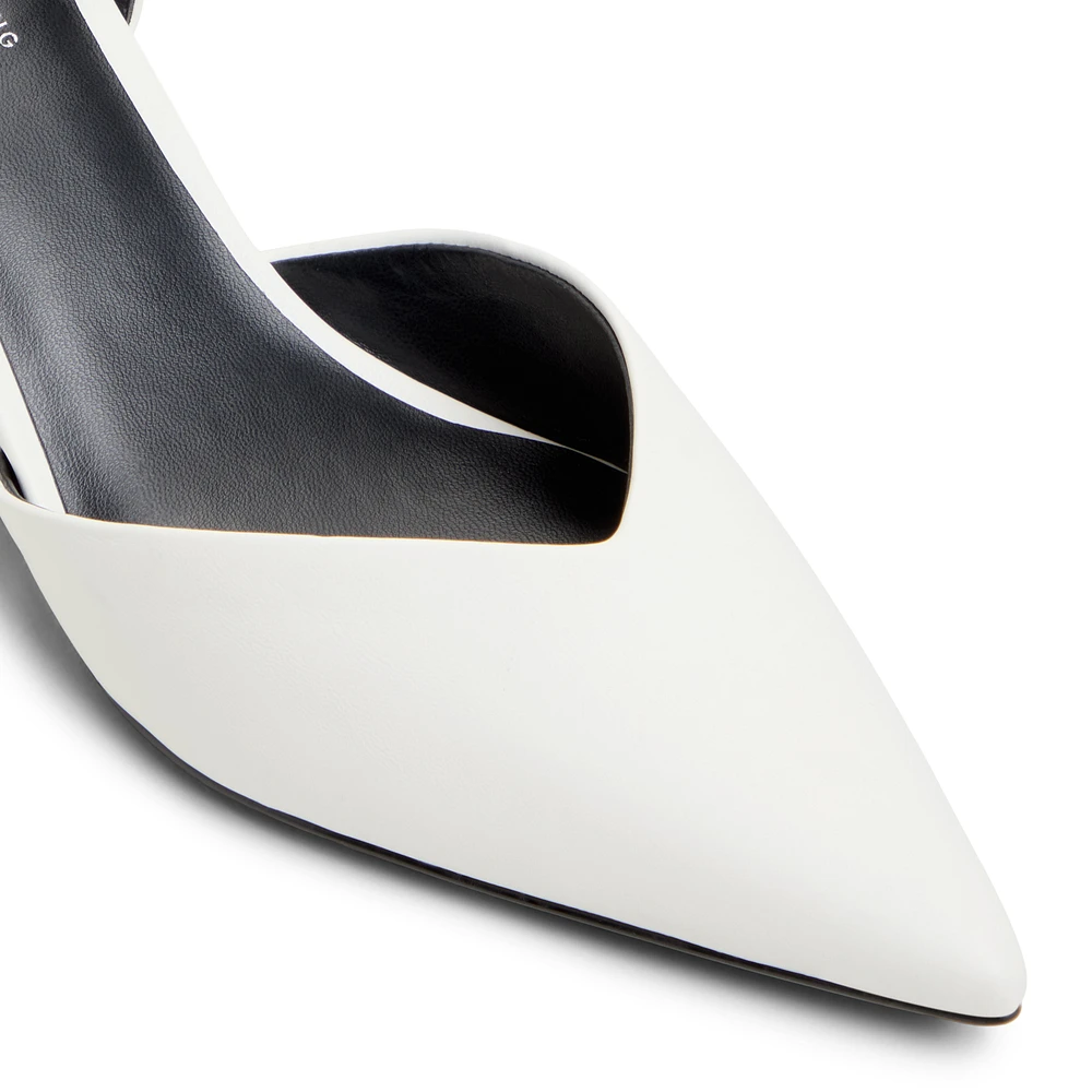 Call It Spring Samiraa White Women's Block Heels